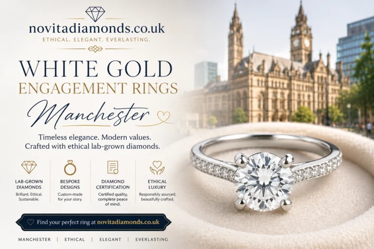 white gold engagement rings Manchester
